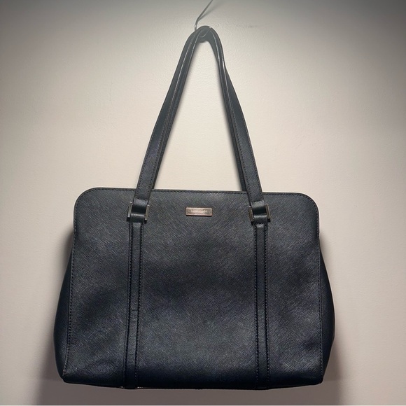 Kate Spade Newbury Lane Miles Black Saffiano Leather Shoulder Handbag Purse EUC - Picture 3 of 16